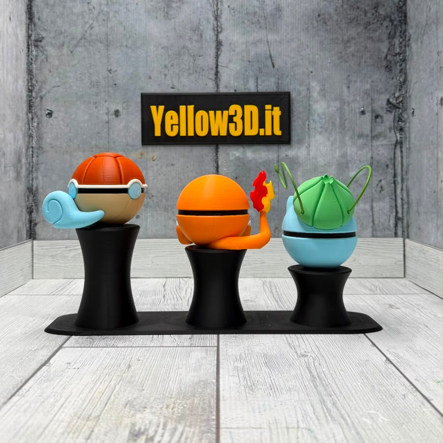 Starter Trio Pack: Lo Starter Bundle - Fusionballs + 1 Stand a Colonna Triplo