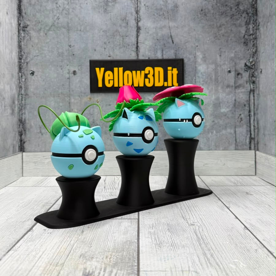 Tipo Erba Pack: Il Bundle di Tipo Erba - Fusionballs + Stand a Colonna Triplo