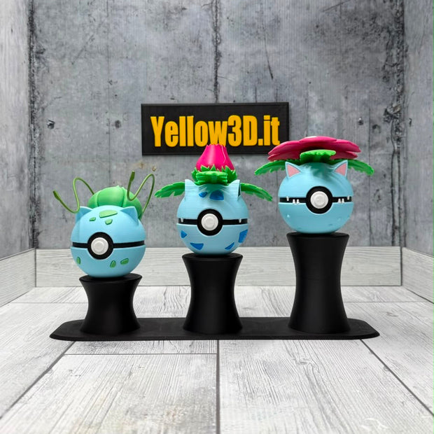 Tipo Erba Pack: Il Bundle di Tipo Erba - Fusionballs + Stand a Colonna Triplo