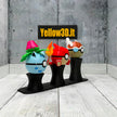 Evoluzione Intermedia Trio Pack: Il Bundle - 3 Fusionballs + 1 Stand a Colonna Triplo