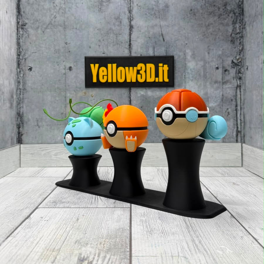 Starter Trio Pack: Lo Starter Bundle - Fusionballs + 1 Stand a Colonna Triplo