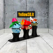 Evoluzione Intermedia Trio Pack: Il Bundle - 3 Fusionballs + 1 Stand a Colonna Triplo