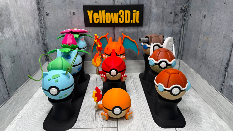 Serie di Evoluzione Completa Trio Pack: Il Bundle - 9 Fusionballs + Stand a Scelta