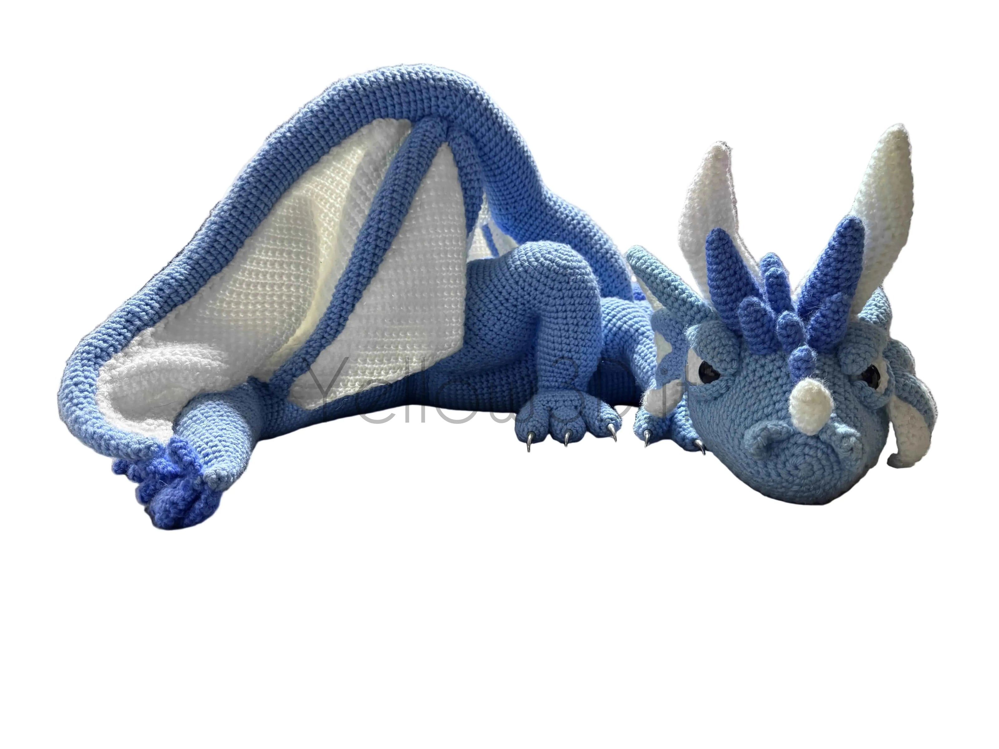 L’Eccellenza dell’Amigurumi: Drago Gigante Luxury Edition (1,5 Metri)