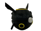 384. Rayquaza Shiny Fusionball Fanart - Yellow 3D