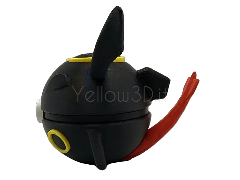 384. Rayquaza Shiny Fusionball Fanart - Yellow 3D