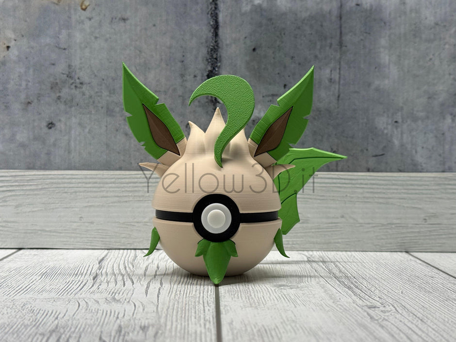 470. Leafeon Fusionball Fanart