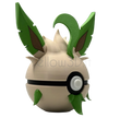 470. Leafeon Fusionball Fanart