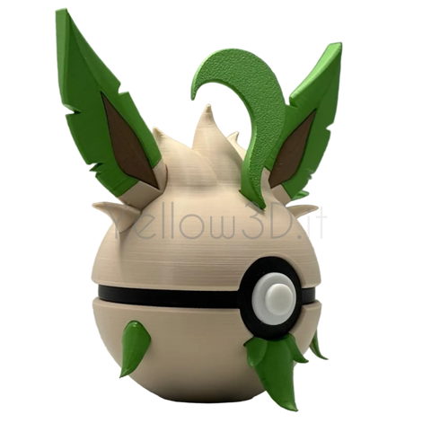 470. Leafeon Fusionball Fanart