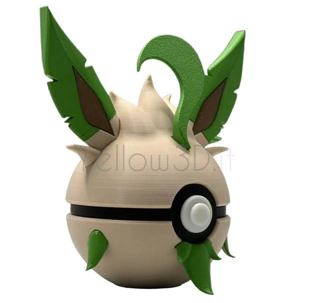 470. Leafeon Fusionball Fanart
