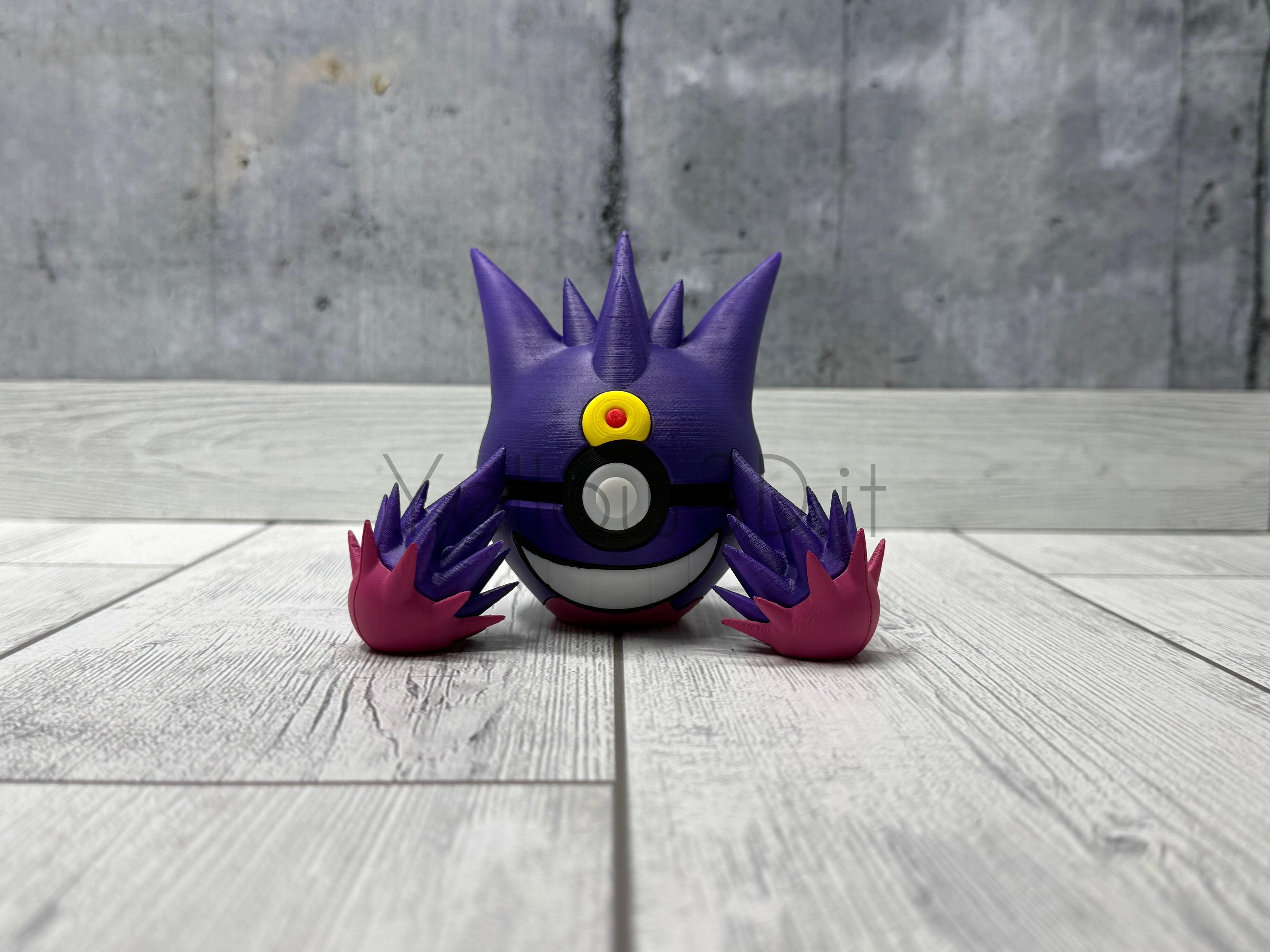 094. MegaGengar Fusionball Fanart