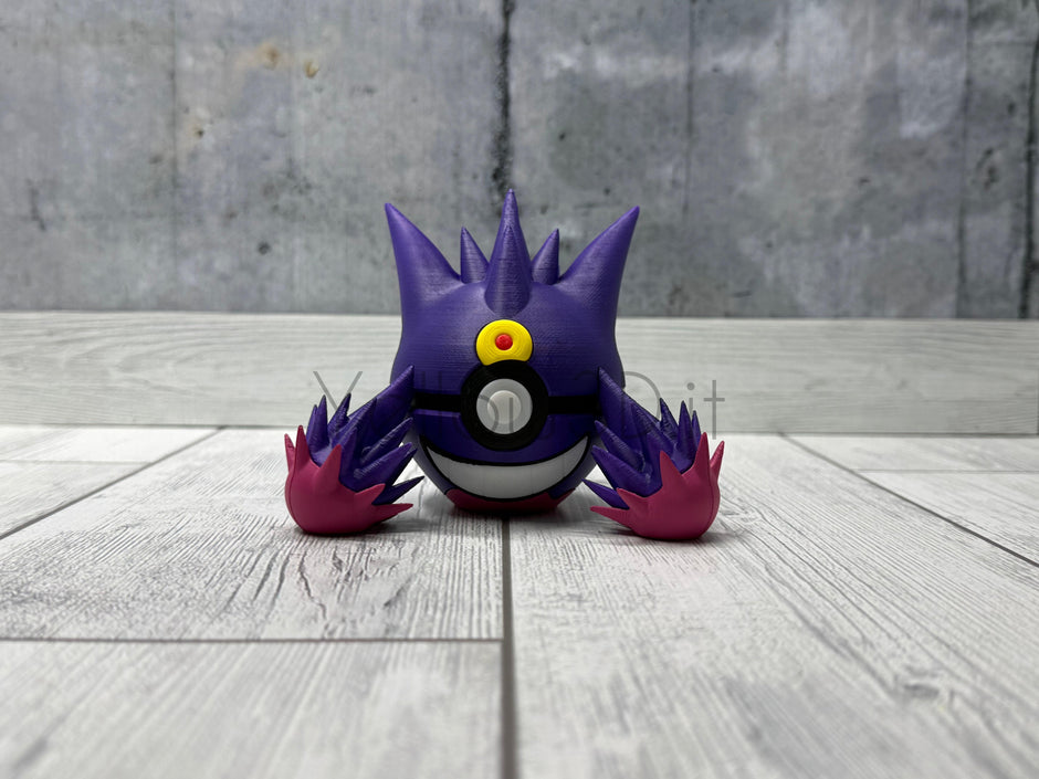 094. MegaGengar Fusionball Fanart