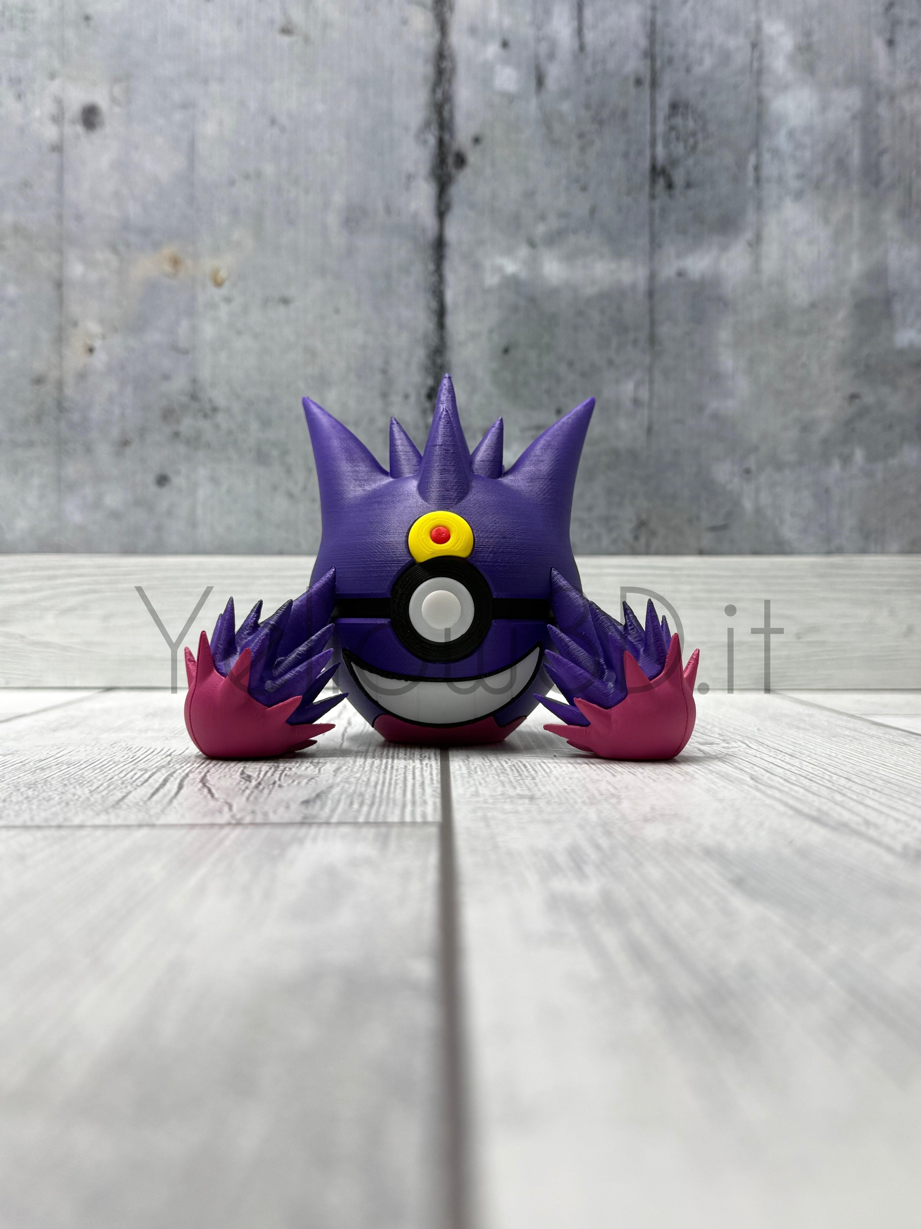 094. MegaGengar Fusionball Fanart