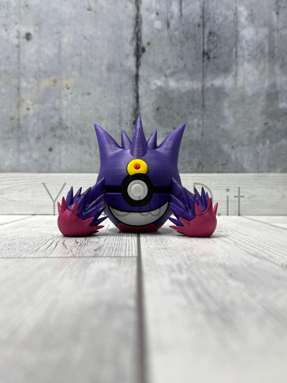 094. MegaGengar Fusionball Fanart