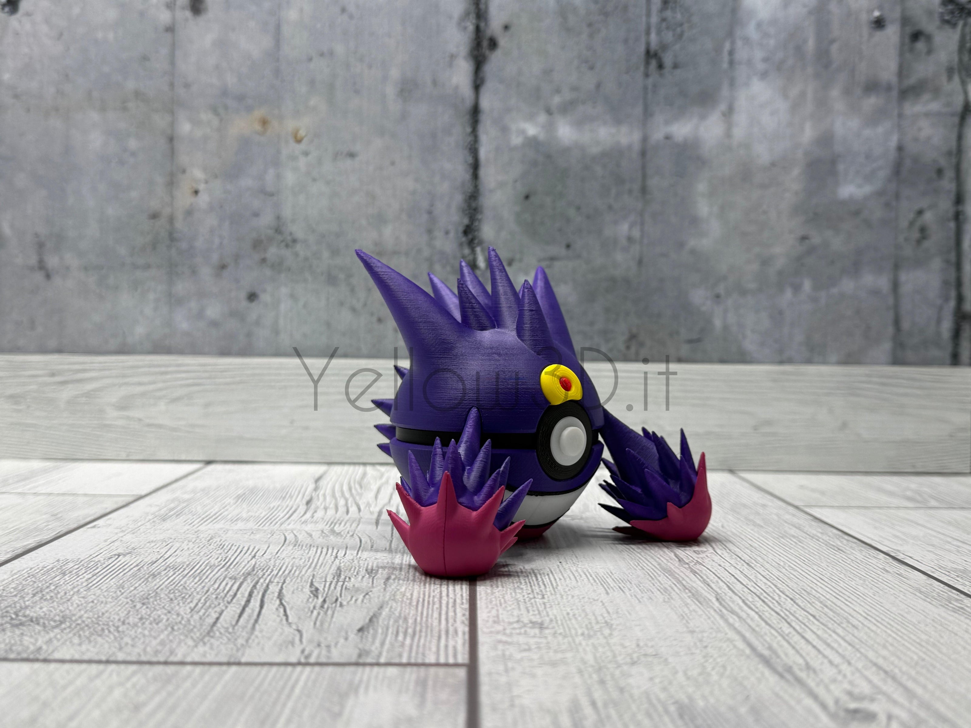 094. MegaGengar Fusionball Fanart