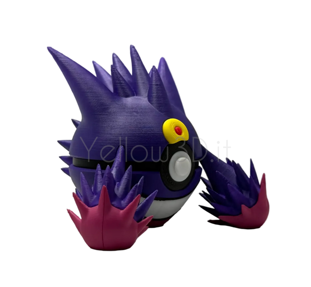 094. MegaGengar Fusionball Fanart