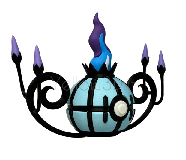 609. Chandelure Fusionball Fanart