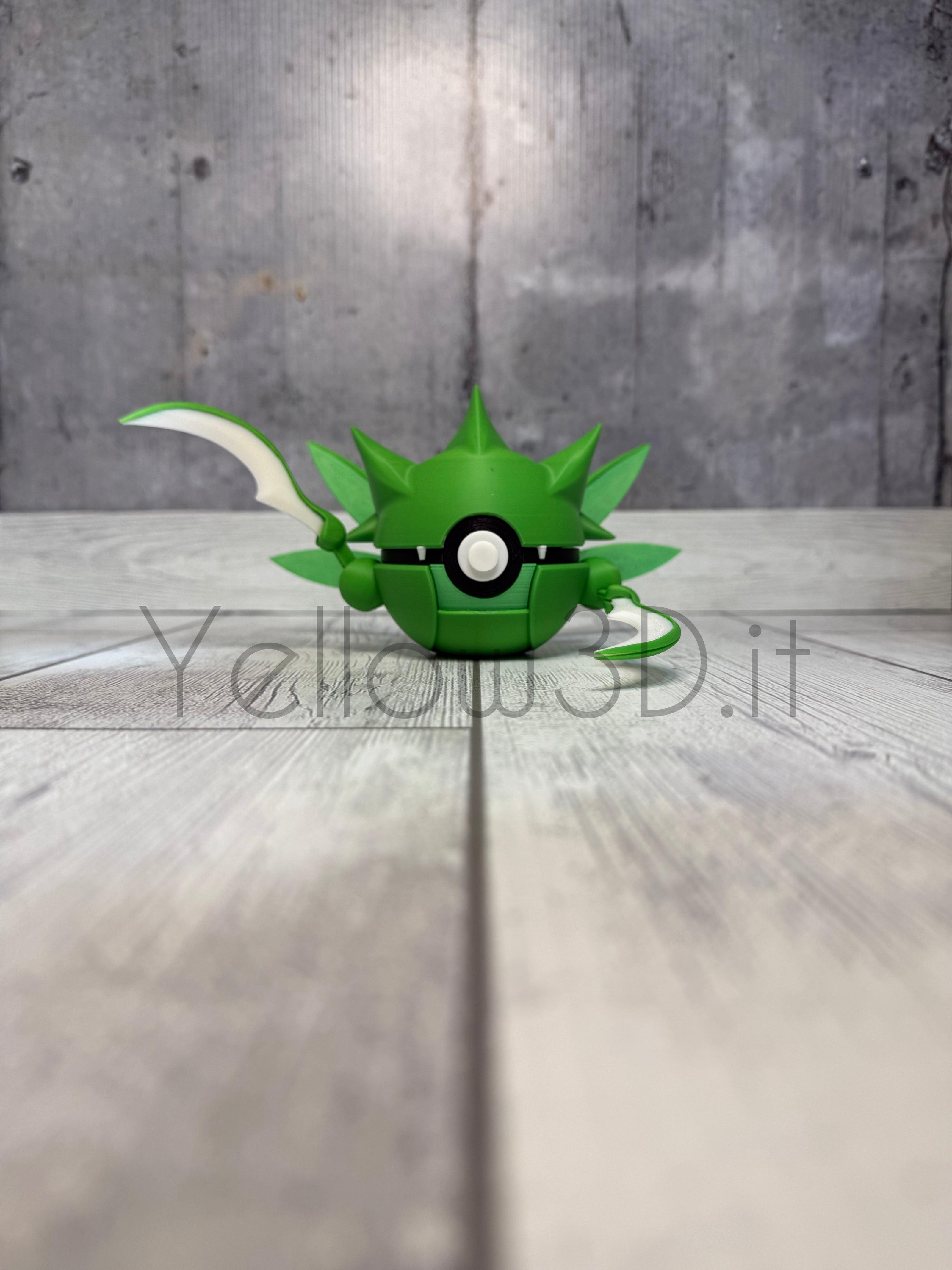 123. Scyther Fusionball Fanart