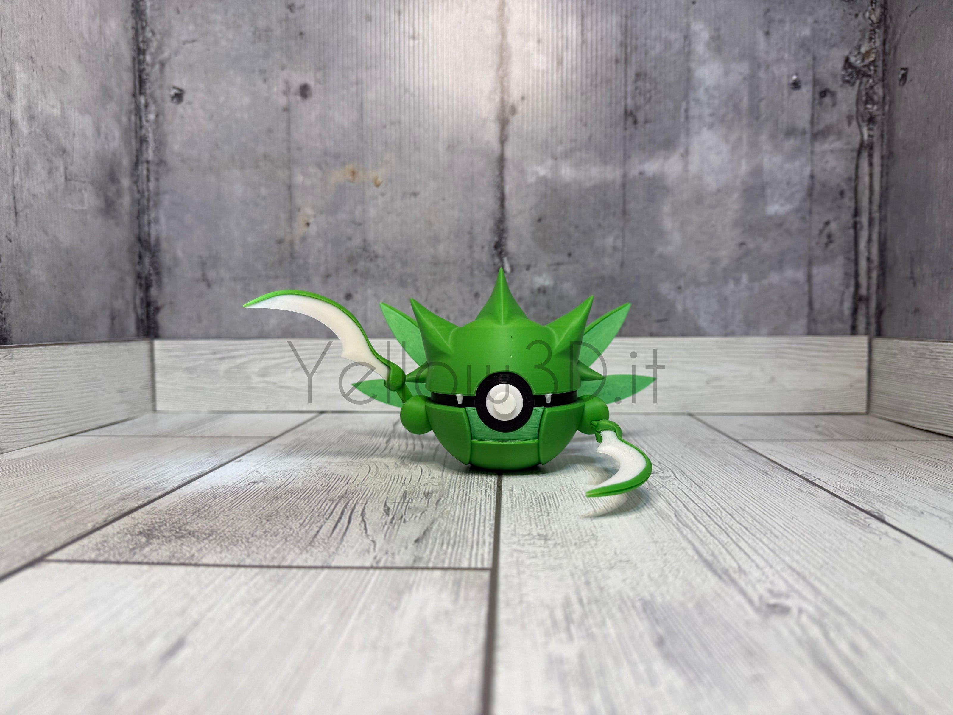123. Scyther Fusionball Fanart