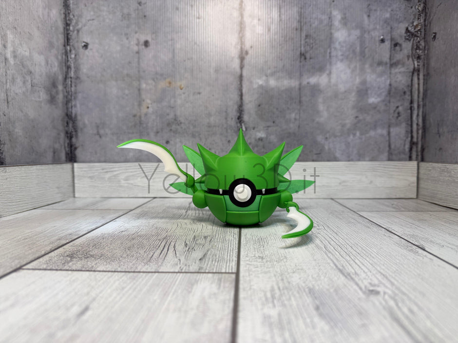 123. Scyther Fusionball Fanart