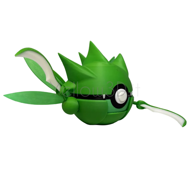 123. Scyther Fusionball Fanart