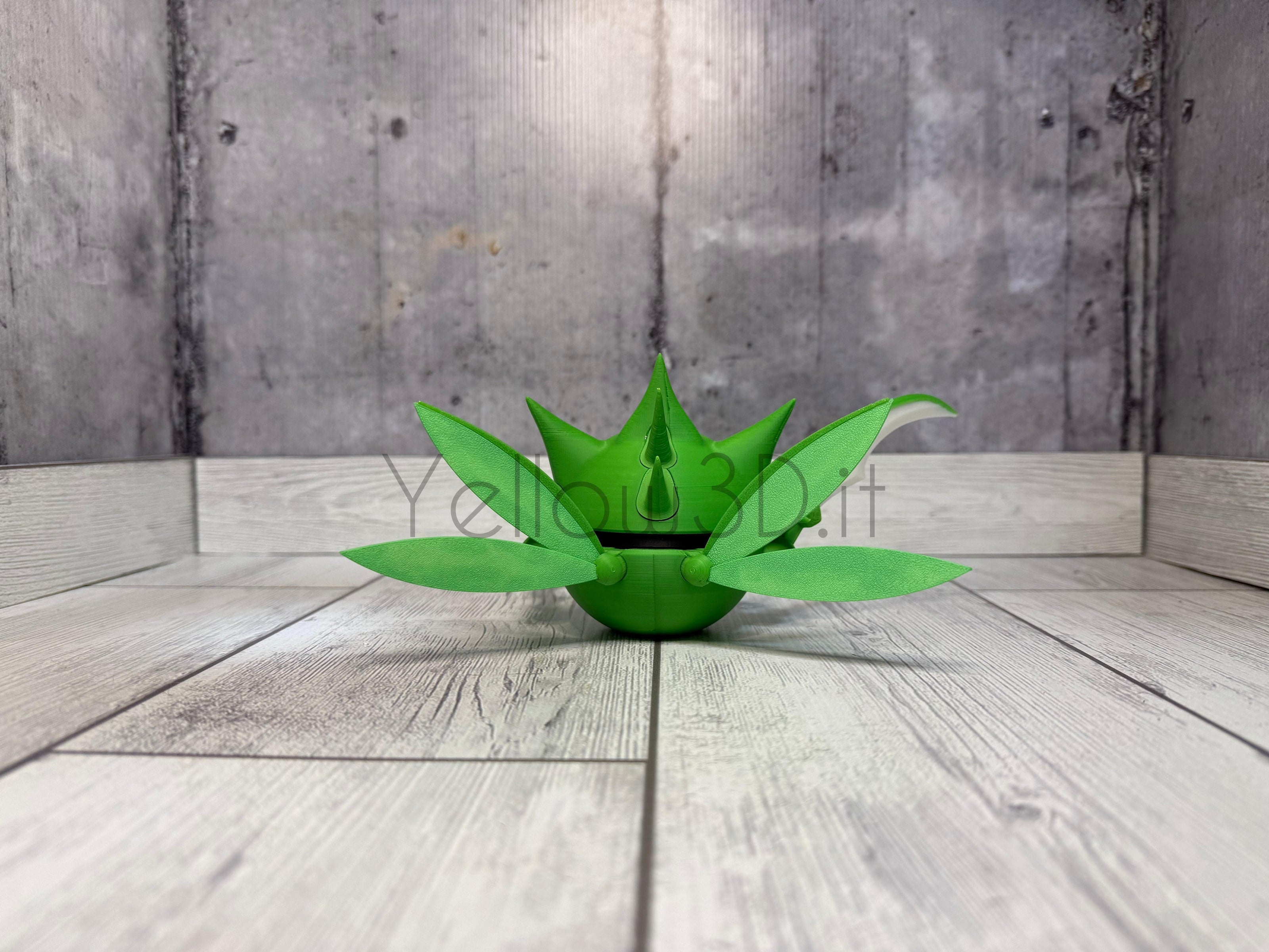 123. Scyther Fusionball Fanart