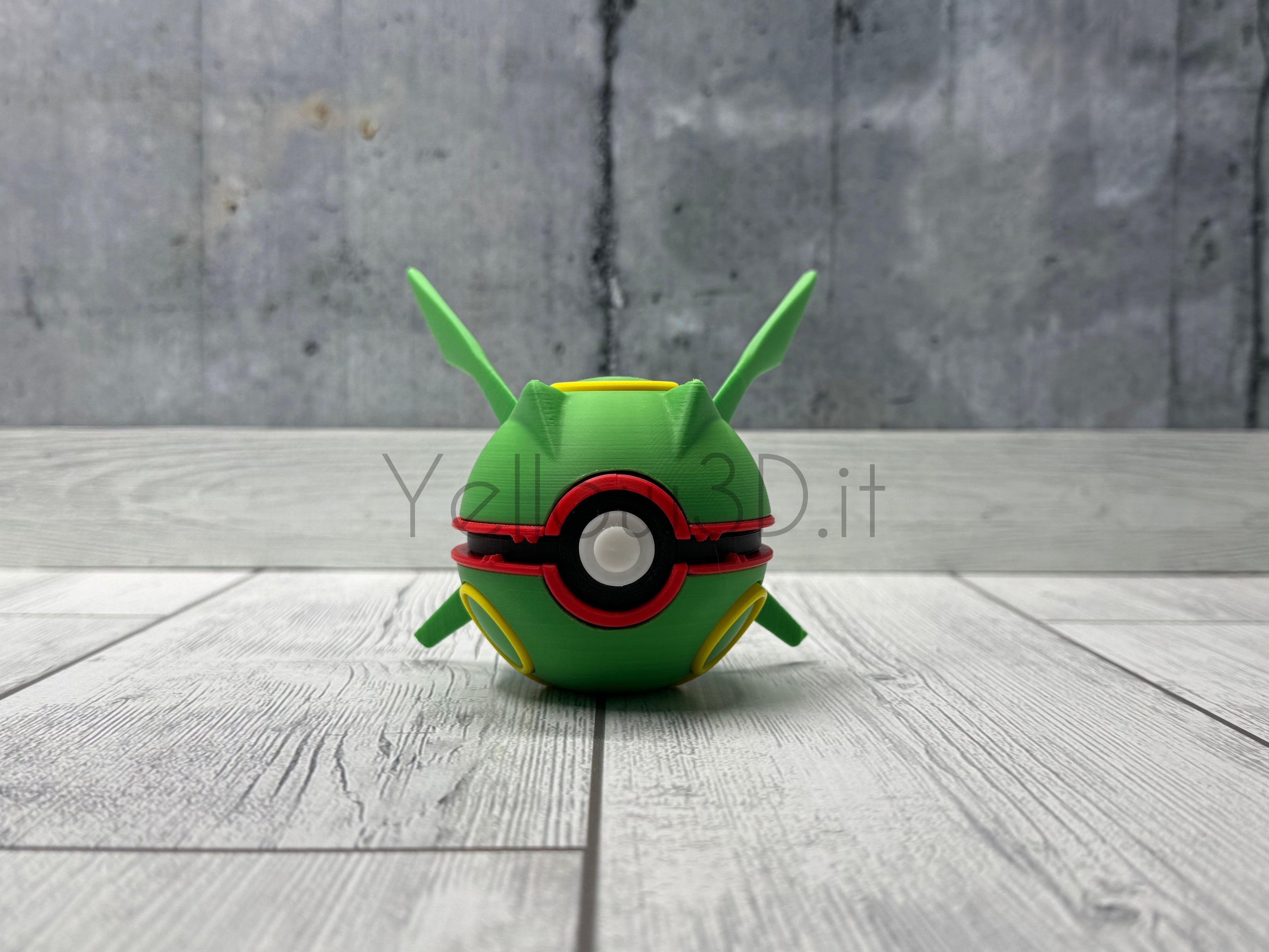 384. Rayquaza Fusionball Fanart