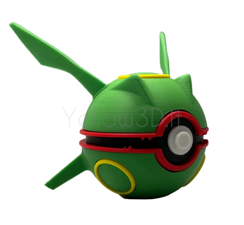 384. Rayquaza Fusionball Fanart