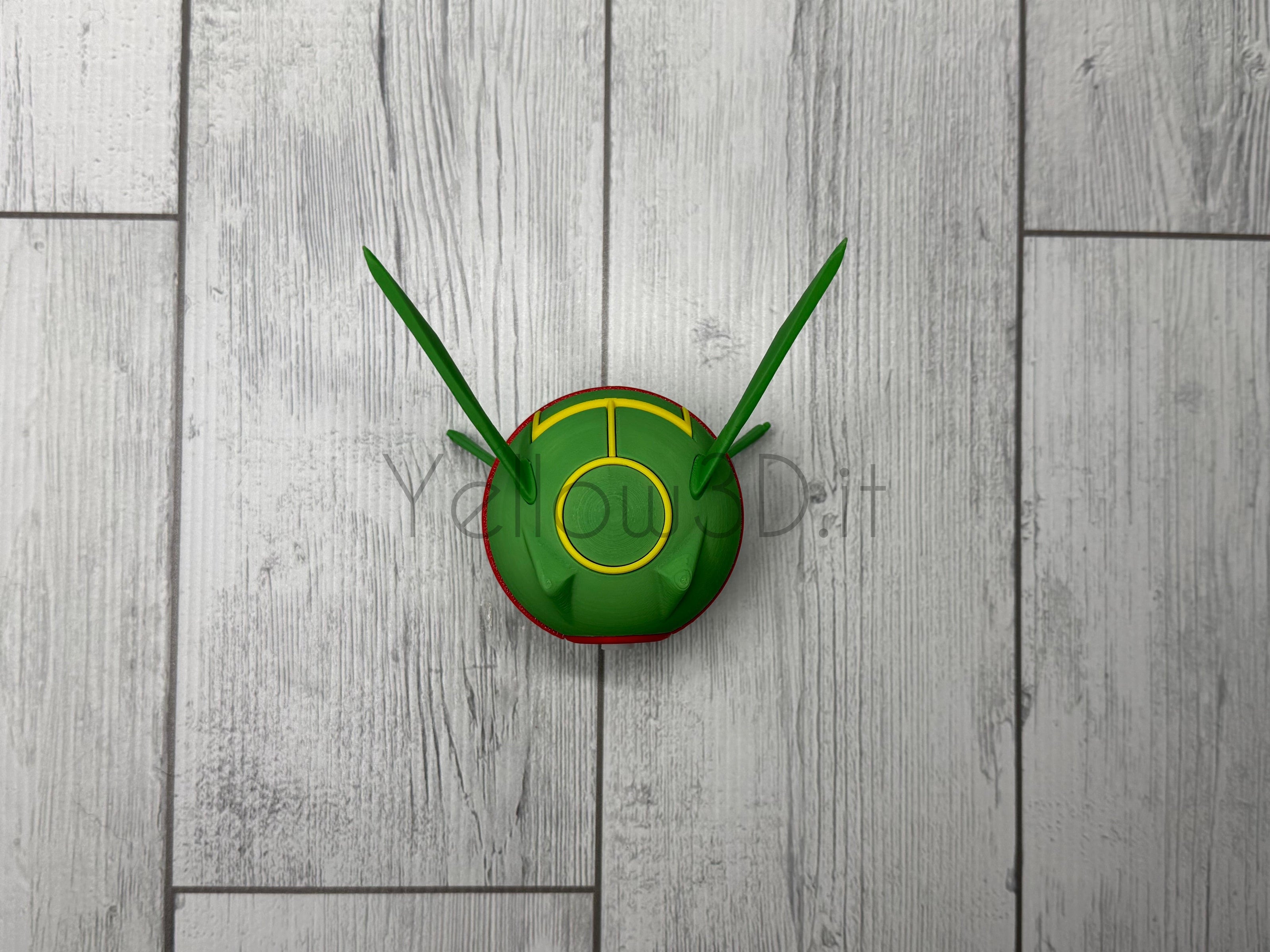 384. Rayquaza Fusionball Fanart