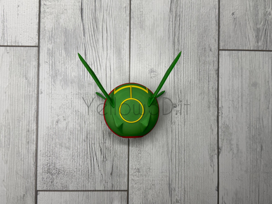 384. Rayquaza Fusionball Fanart