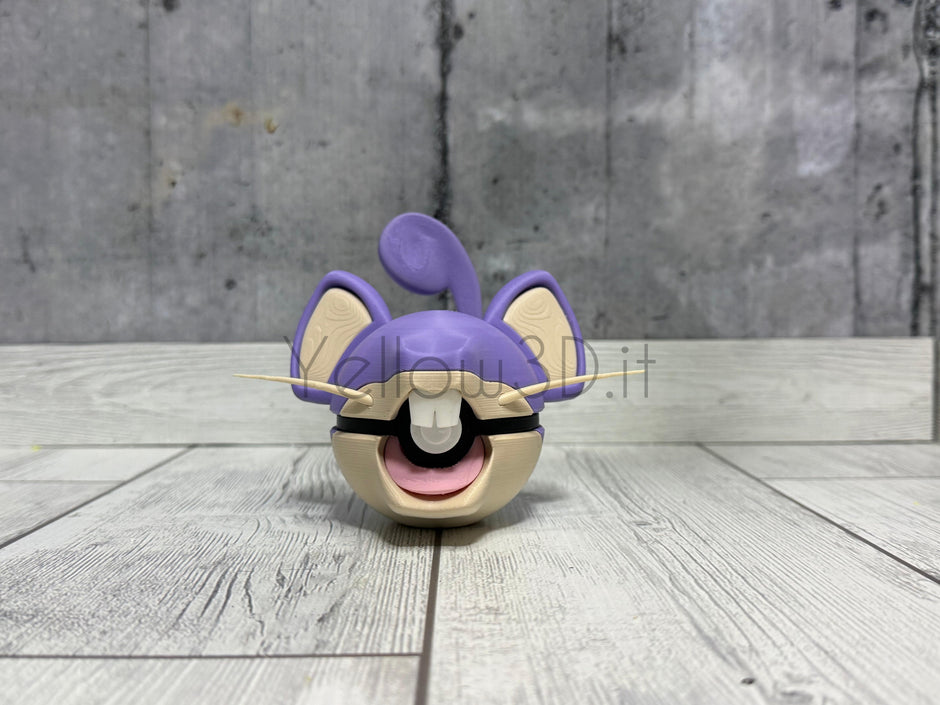 019. Rattata Fusionball Fanart