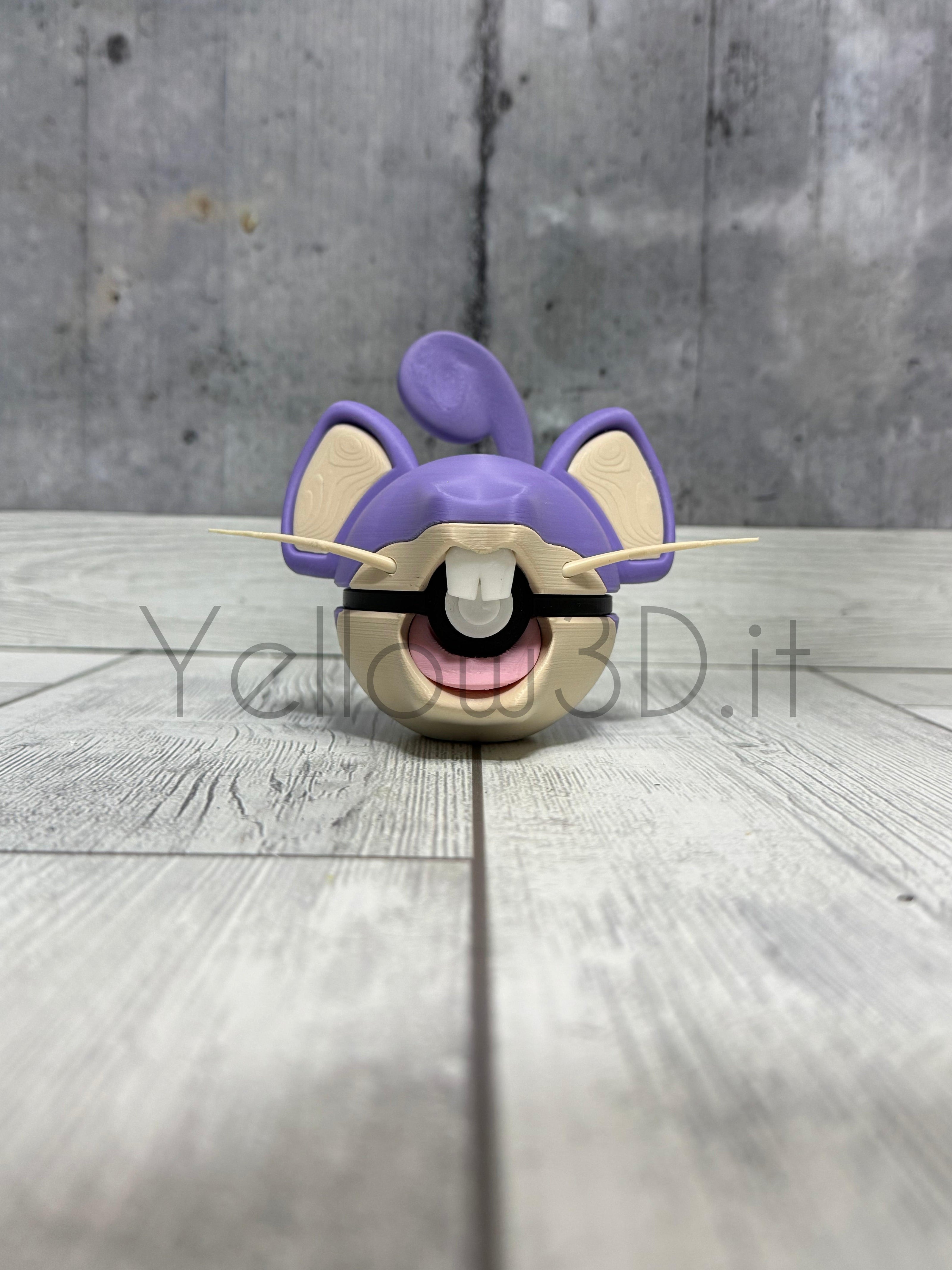 019. Rattata Fusionball Fanart