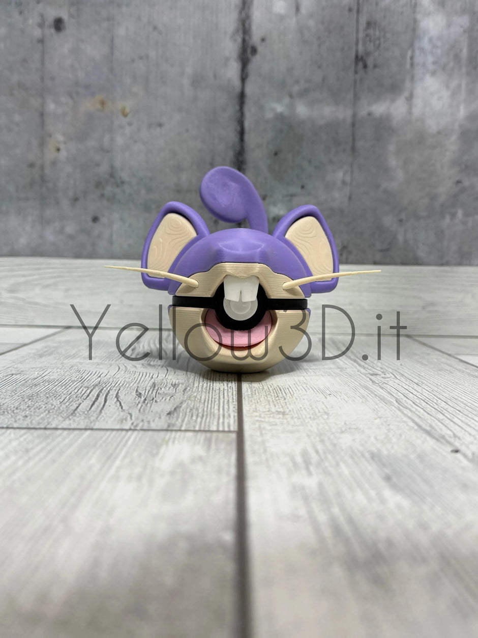 019. Rattata Fusionball Fanart
