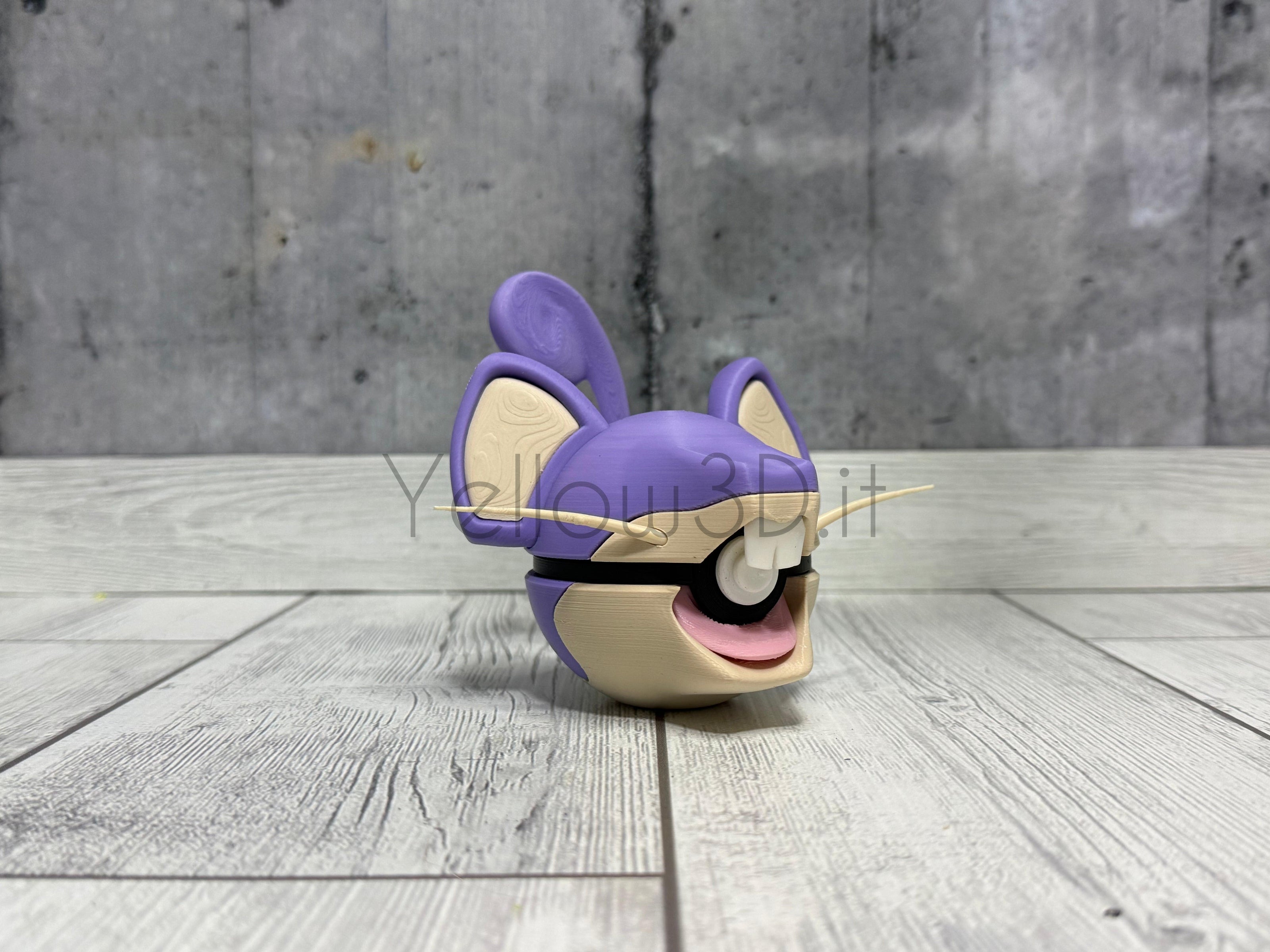 019. Rattata Fusionball Fanart