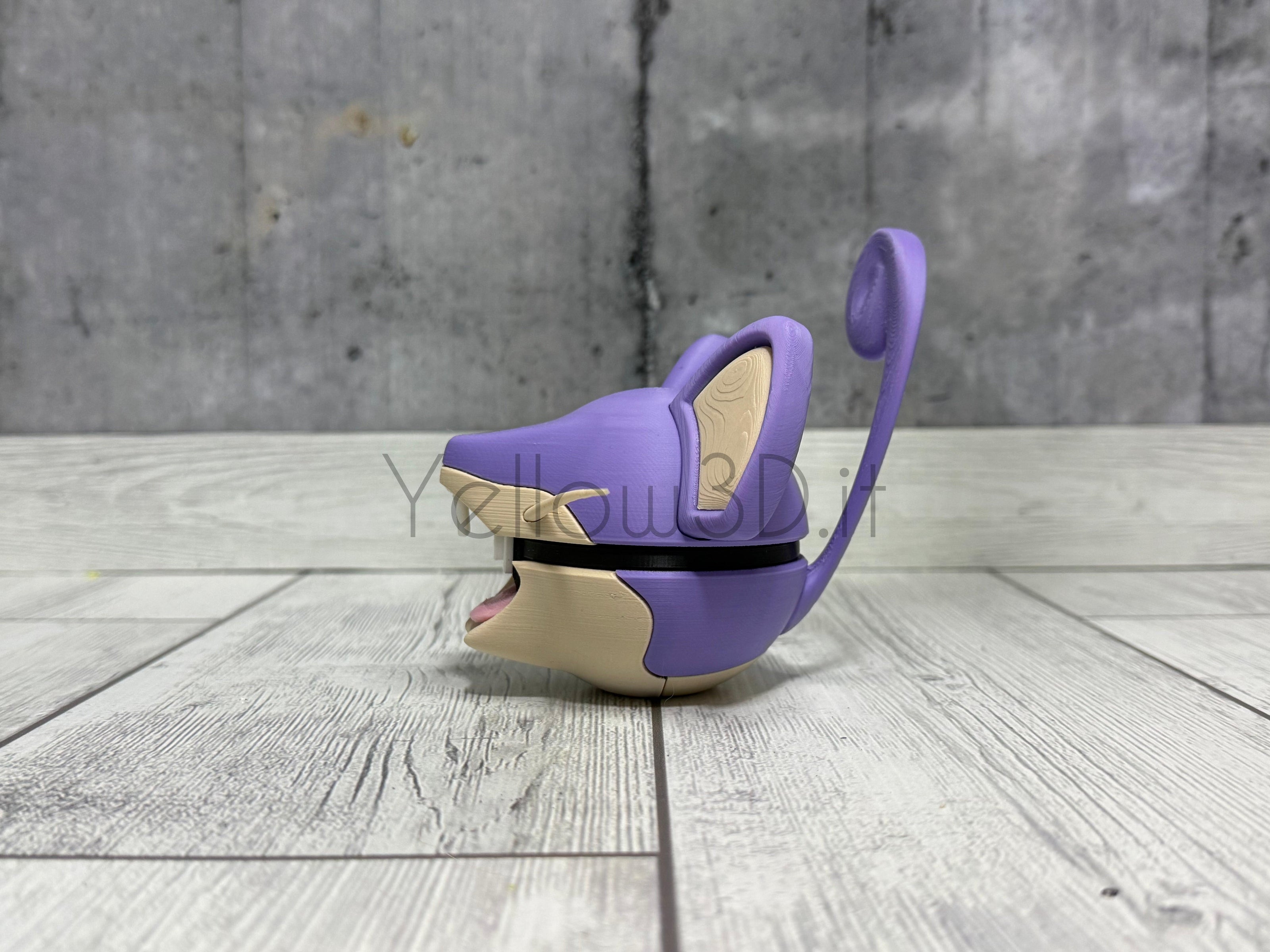 019. Rattata Fusionball Fanart