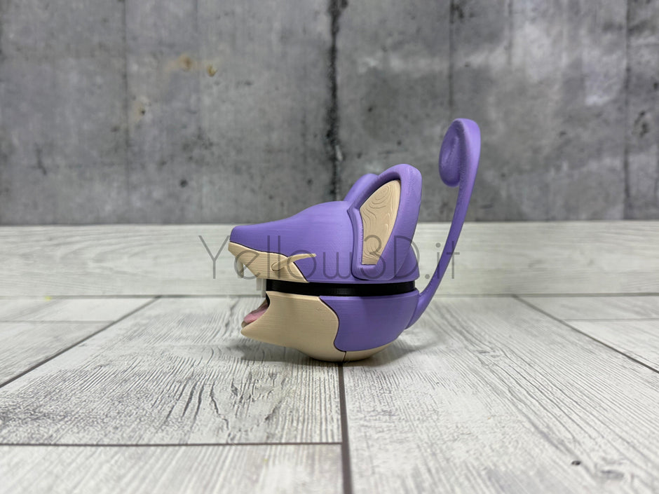 019. Rattata Fusionball Fanart