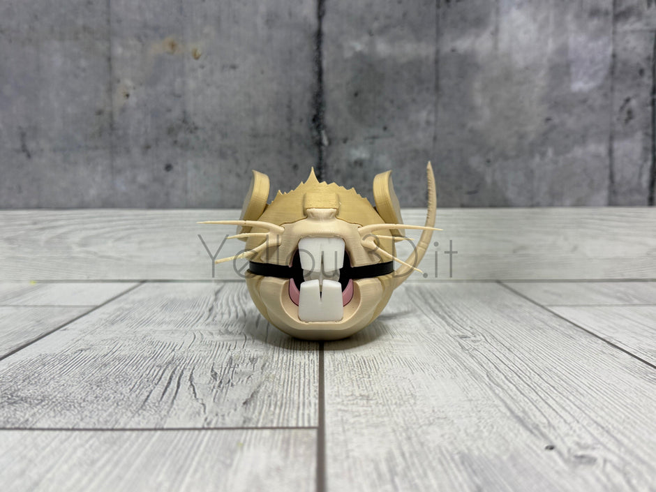 020. Raticate Fusionball Fanart