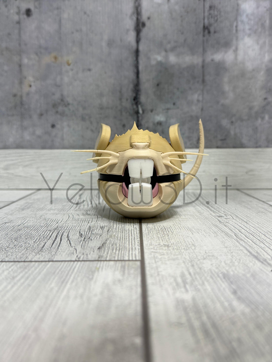 020. Raticate Fusionball Fanart