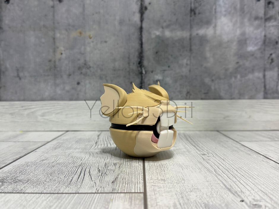 020. Raticate Fusionball Fanart