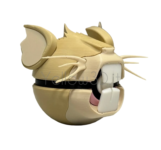 020. Raticate Fusionball Fanart