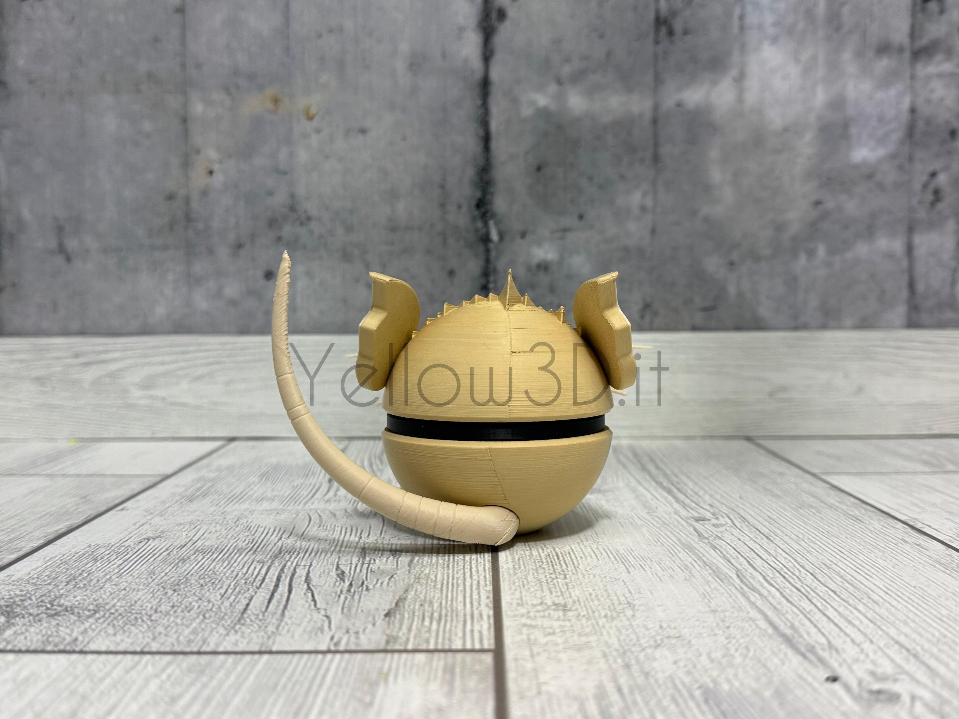 020. Raticate Fusionball Fanart