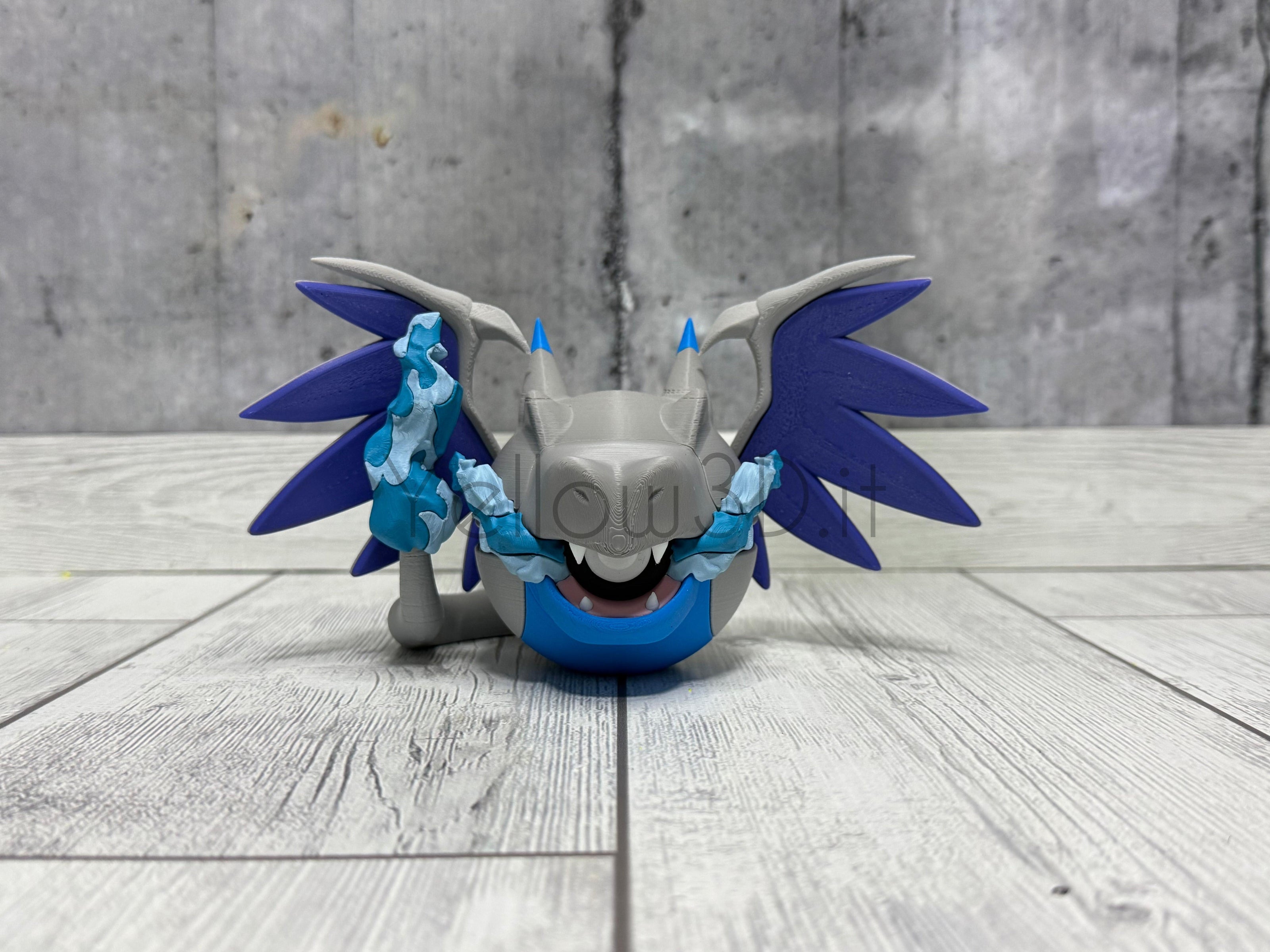 006. MegaCharizard X Fusionball Fanart