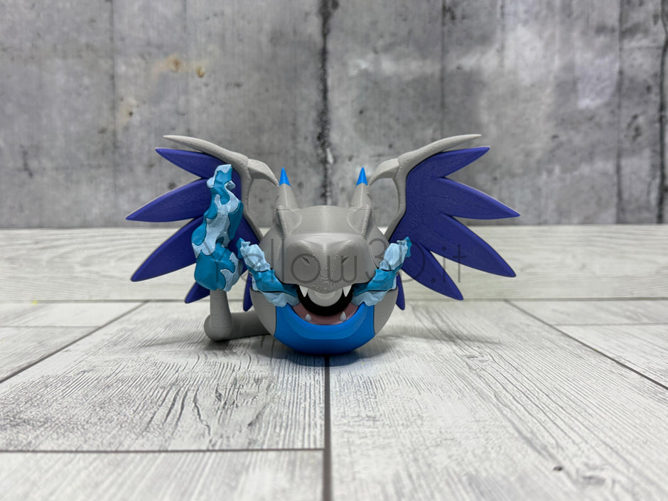 006. MegaCharizard X Fusionball Fanart