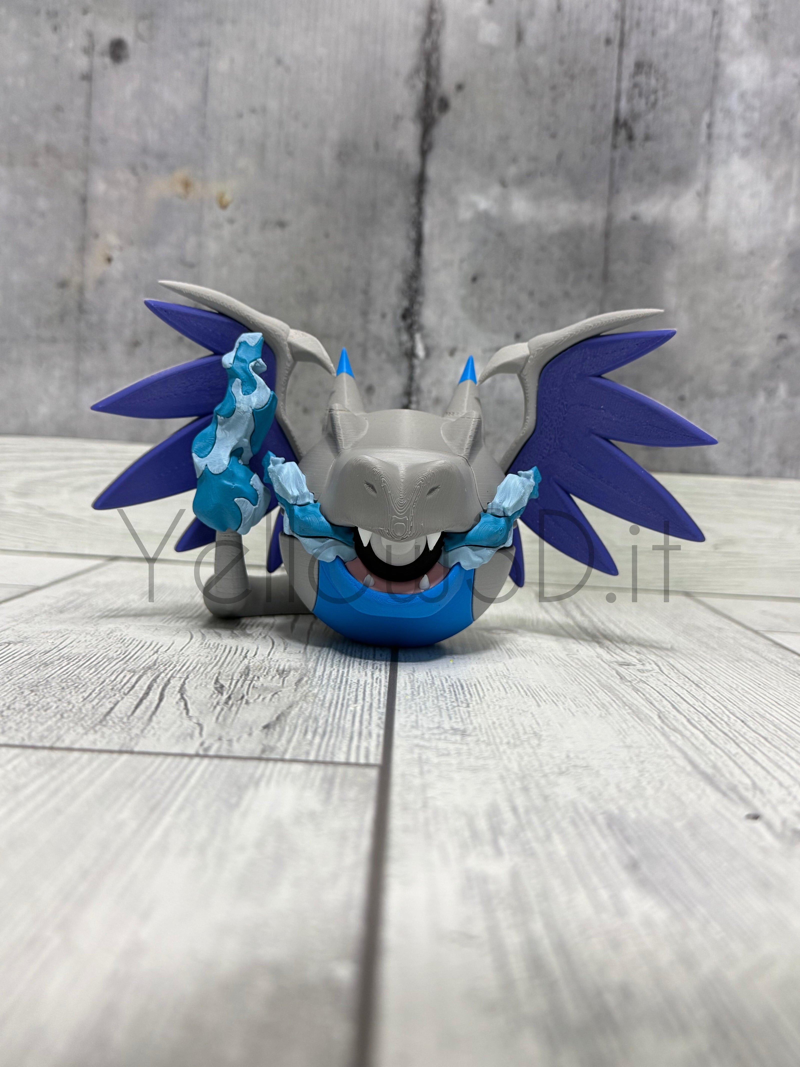006. MegaCharizard X Fusionball Fanart