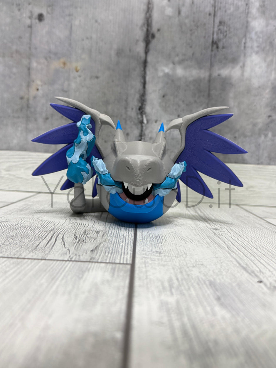 006. MegaCharizard X Fusionball Fanart