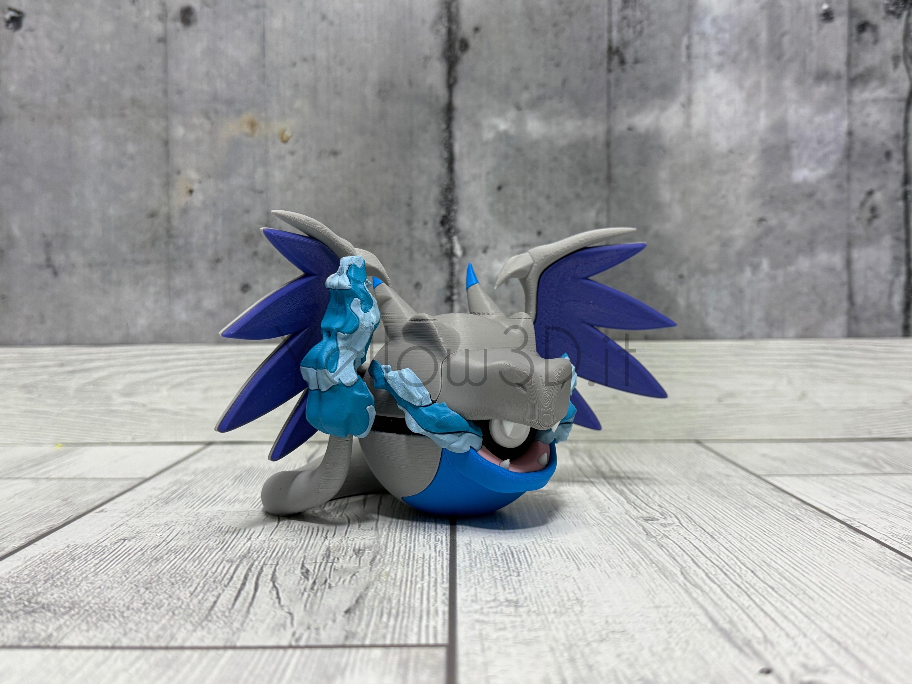 006. MegaCharizard X Fusionball Fanart