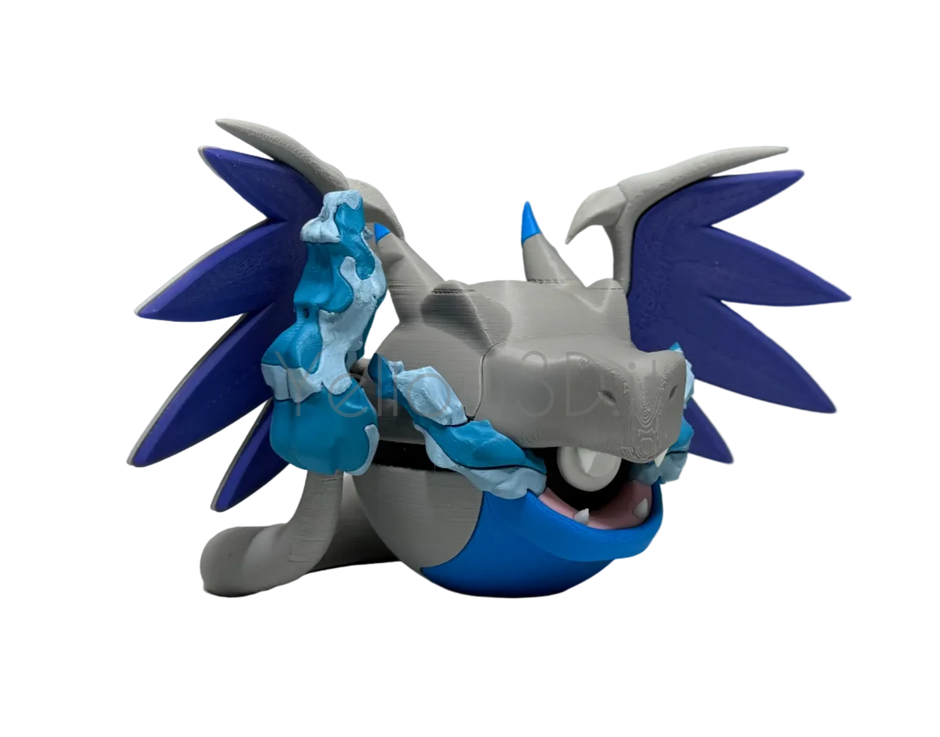 006. MegaCharizard X Fusionball Fanart