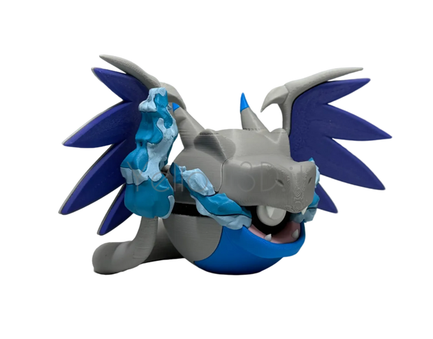 006. MegaCharizard X Fusionball Fanart