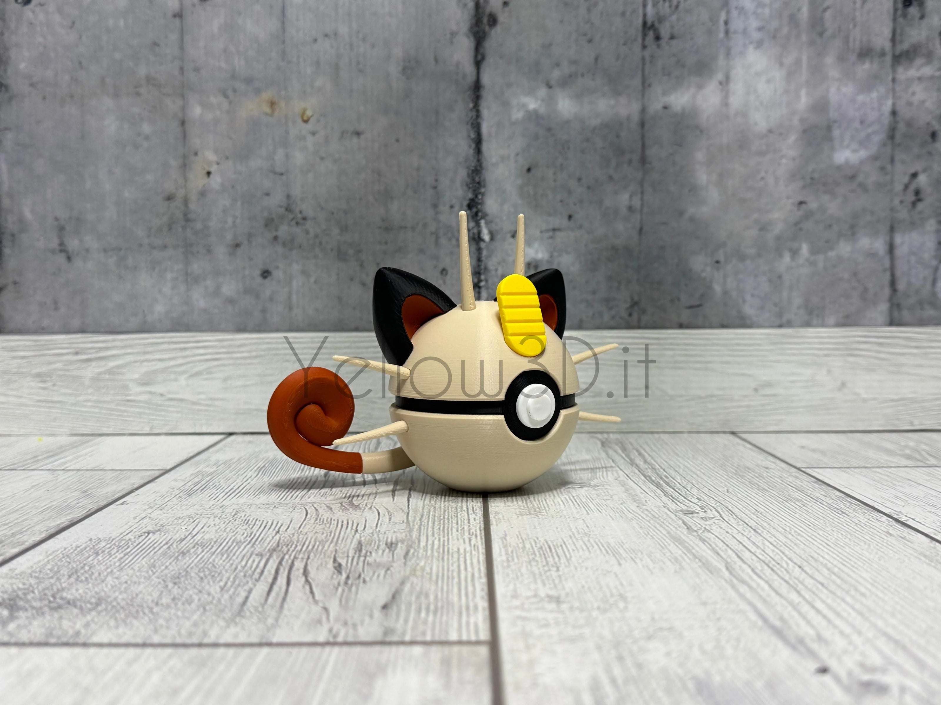 052. Meowth Fusionball Fanart