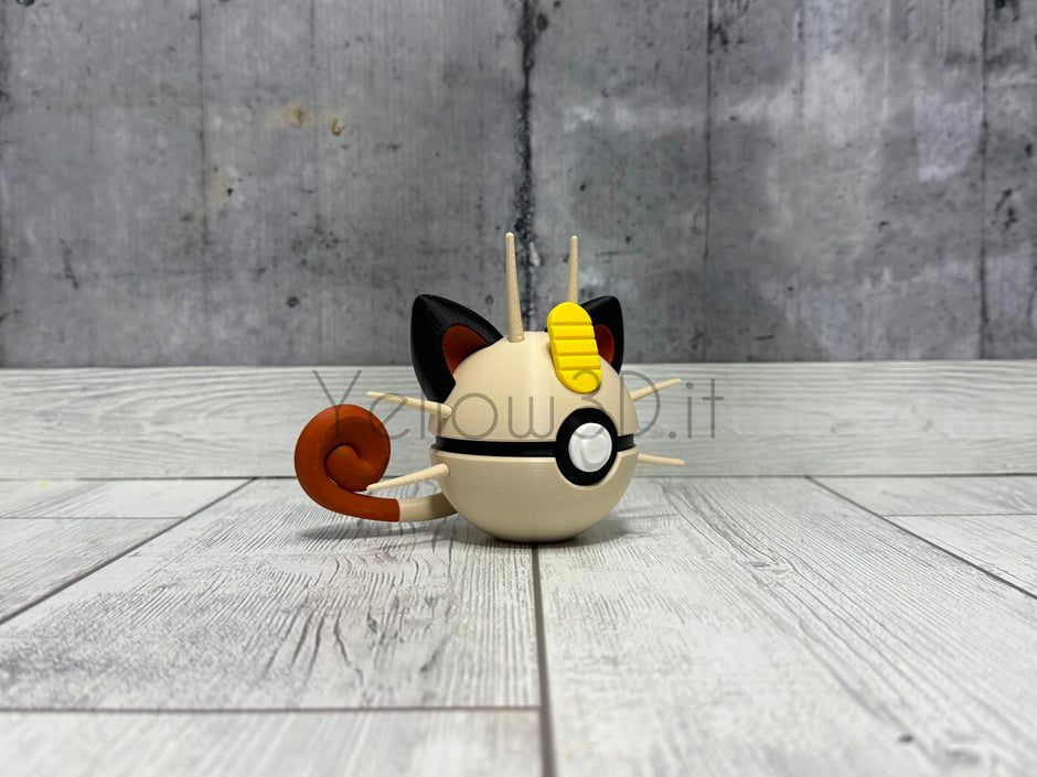 052. Meowth Fusionball Fanart